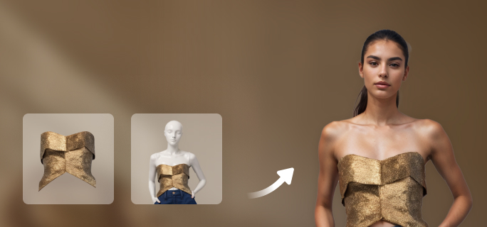 AI Fashion Model For Mannequin