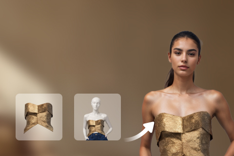 AI Fashion Model For Mannequin